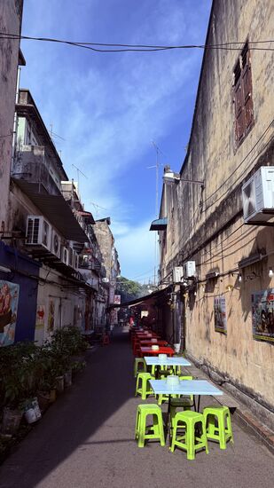 Warten auf Gäste….