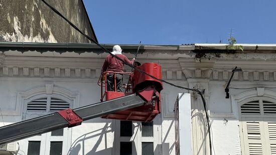 …frisch gestrichen…