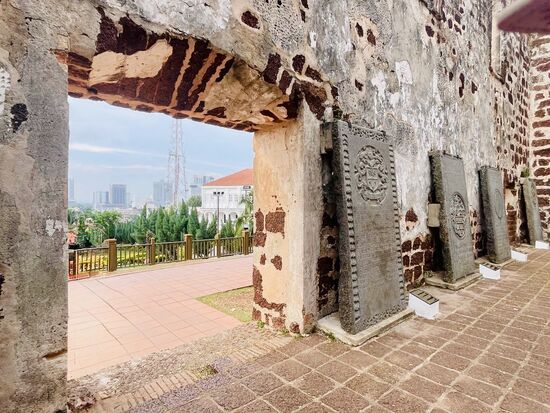 Blick vom Fort auf die Stadt