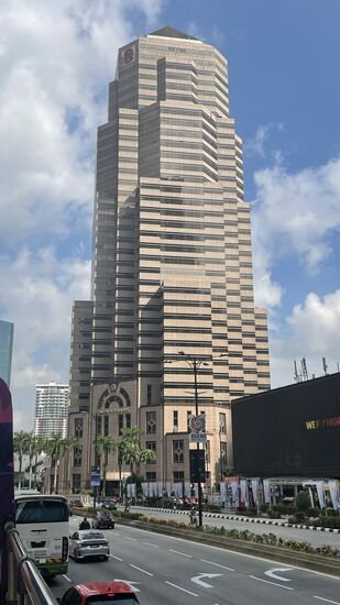 Das Gebäude der „Menara Public Bank“