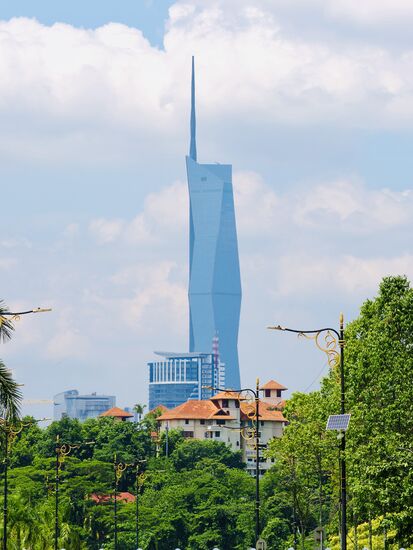 Das „Merdeka 118“ ist mit 118 Stockwerken und 687,9m das Zweithöchste Gebäude der Welt!