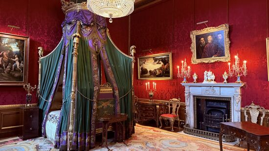 Das Schlafzimmer des Prinzen