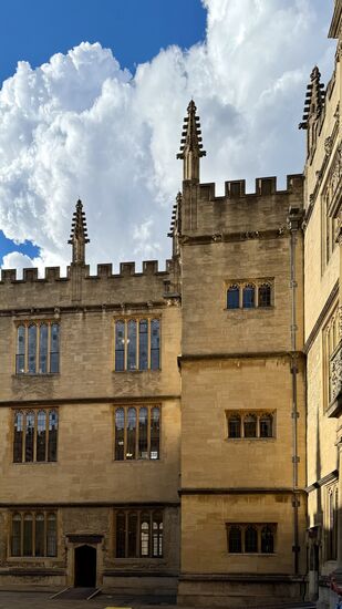 Die Bibliothek ist eine der 6 Pflichtexemplarbibliotheken, d.h. Sie muß jedes im Land gedruckte Werk einmal hier enthalten. Die Bibliothek ist unterirdisch mit der „Radcliffe Camera“ verbunden