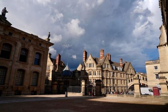Christ Church College, eines der größten und bekanntesten Colleges der University of Oxford-
Auch dies war einer der vielen Drehorte für Harry Potter