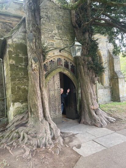 Nächster Stop: Die St. Edward's Church in Stow-on-the-Wold, Gloucestershire,