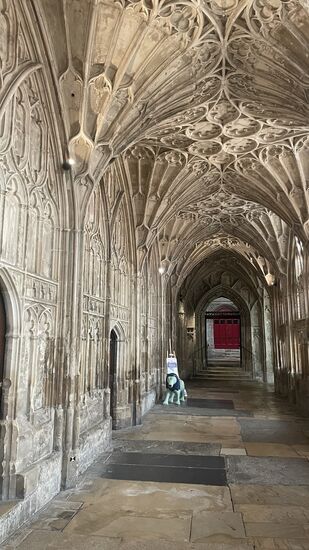 Die Kreuzgänge boten traditionell den Mönchen einen Raum zum Leben, Arbeiten und Meditieren.