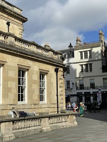 Erstaunlich—dass der nicht runterfällt…