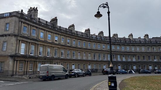 The Circus -es handelt sich um einen historischen Kreis großer Stadthäuser aus dem 18.Jhd