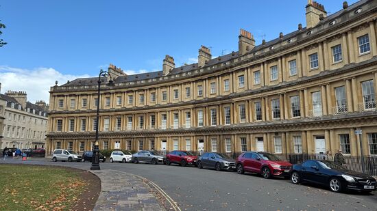 The Circus ist denkmalgeschützt und Teil des Weltkulturerbes von Bath