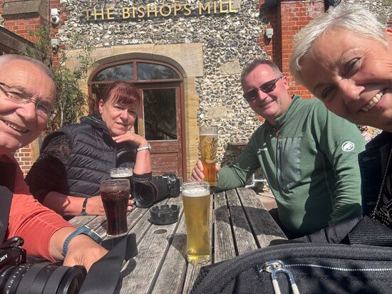 Hier legen wir mal ein kurzes Päuschen ein