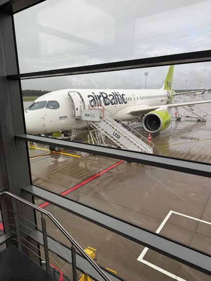 Air Baltic—alles neue Maschinen 