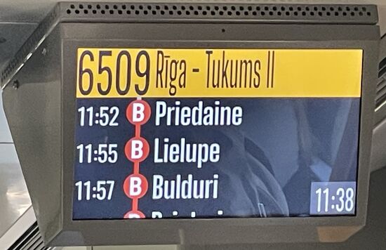 Die Ziele werden angezeigt -