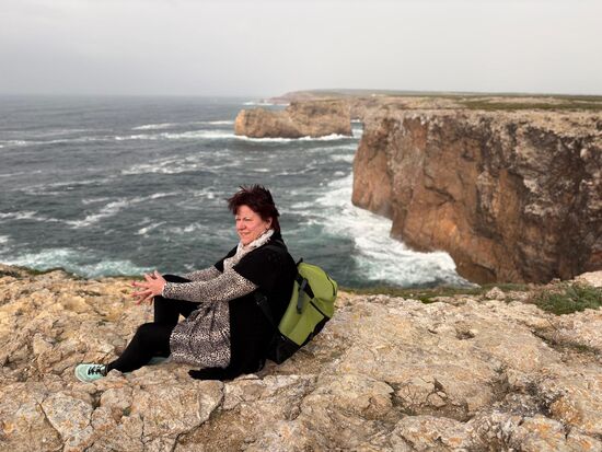 Die berühmten Steilküste von Portugal