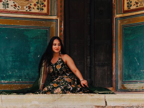 Überall hübsche Models …