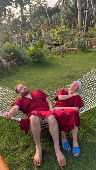 Überall Plätze zum relaxen