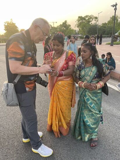 Immer wieder werden wir belagert von indischen Frauen…