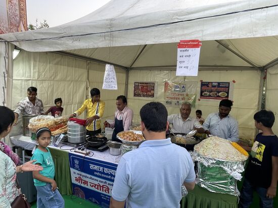 Hier gibt es „street Food“ ..