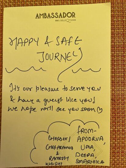 Und noch eine Entschuldigung—