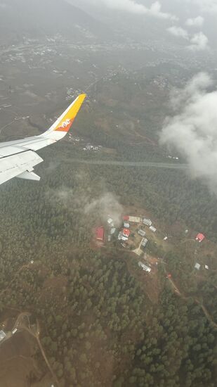 Tja—diese guten Sichtbedingungen waren heute nicht gegeben.