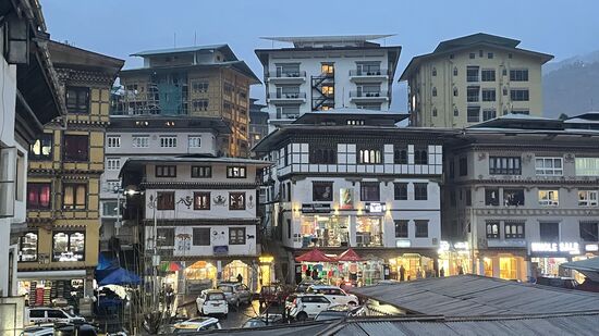 Blick hinaus -leider regnet es immer noch…