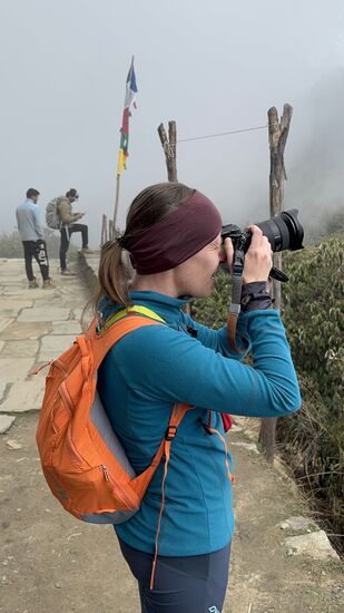 Der Machapuchare zeigt sich erneut…