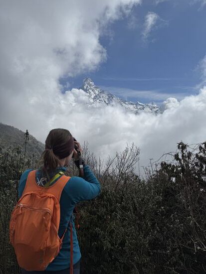 … schnell die Kamera raus.