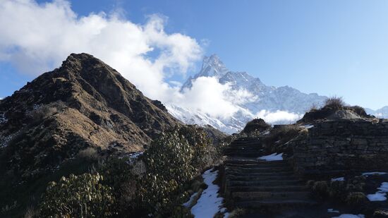 Die Sicht bleibt nach wie vor atemberaubend.