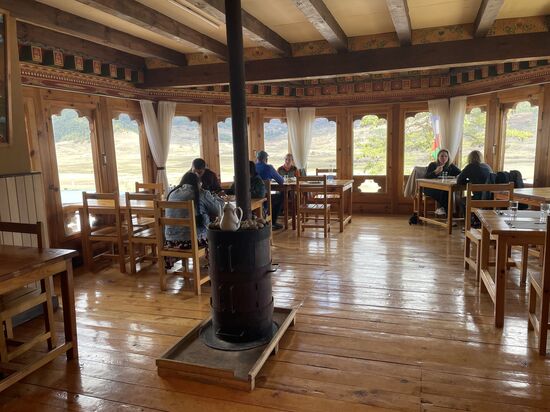 Sehr rustikal eingerichtet…….