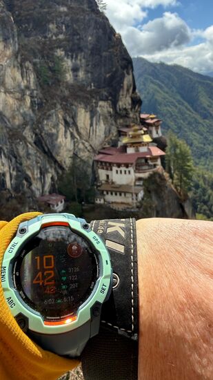 Super….knappe 5km und einen Höhenunterschied von 700 Metern!