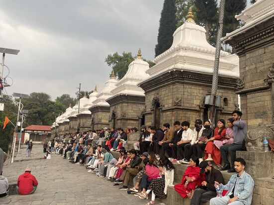 Zahlreiche Zuschauer