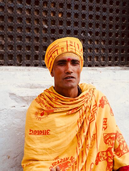 …oft mit dem Gott Shiva