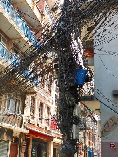 Hier hätte jeder deutsche Elektriker seine Freude 