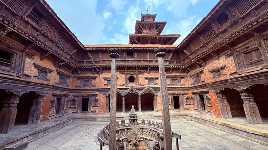 Ein königlicher Palastkomplex am Patan Durbar Sqare: der Sundari Chowk ist einer der 3 Innenhöfe