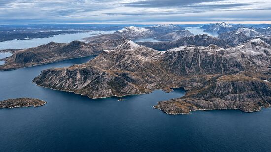 Wir landen in Nuuk und fliegen planmäßig weiter nach Kopenhagen!!!