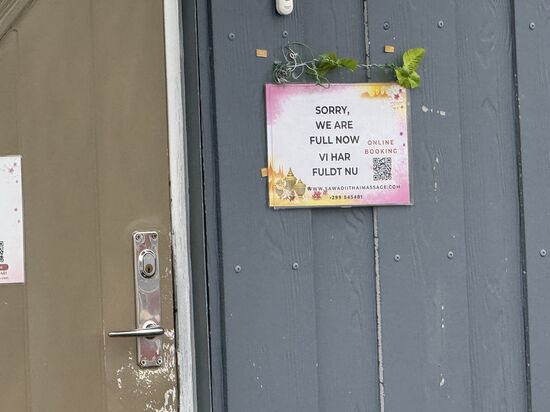 ...das Geschäft floriert wohl...