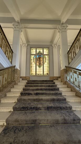 Das schöne Hotel von innen