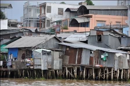 ...auf dem Mekong...