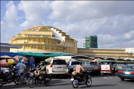 Das ist der Central-market, er befindet sich fast neben unserem Hotel