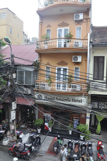 Ausblick vom Hotelfenster