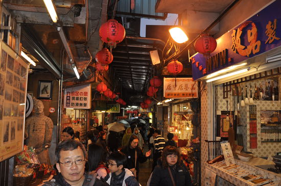 Th old street in Jiufen