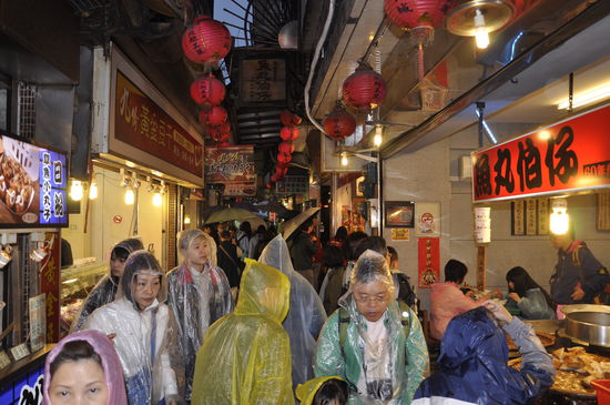 Es regnet in Strömen