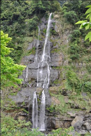 Das ist der Wulai-Waterfall