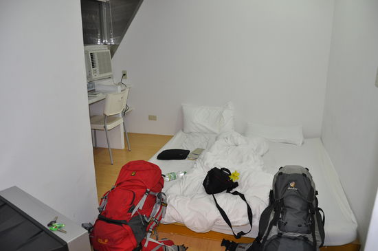 Unser Zimmer in Taipei