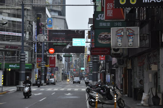 Taipei morgens um 6.30 Uhr