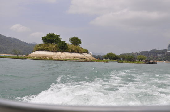 Auf dem SunMoon-Lake