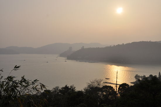 Noch ein letzter Blick auf den Sun-Moon-Lake...