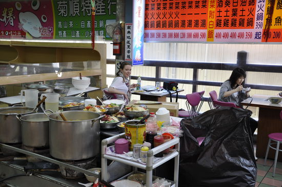 Essen gleich bei der Suppenküche.