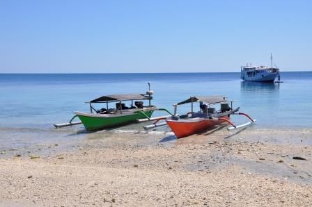 Der Strand von Moyo