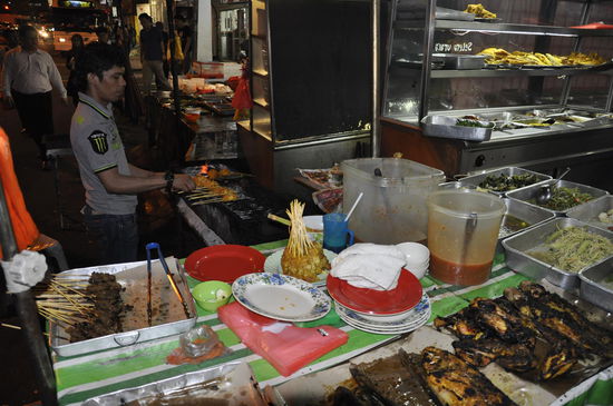 Imbiss an der Straße