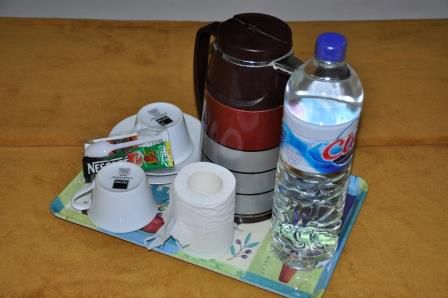 Diese netten Kleinigkeiten brachte uns der Room-Service